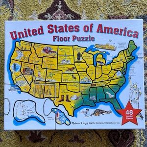Melissa and Doug United States of America Jumbo Floor Puzzle